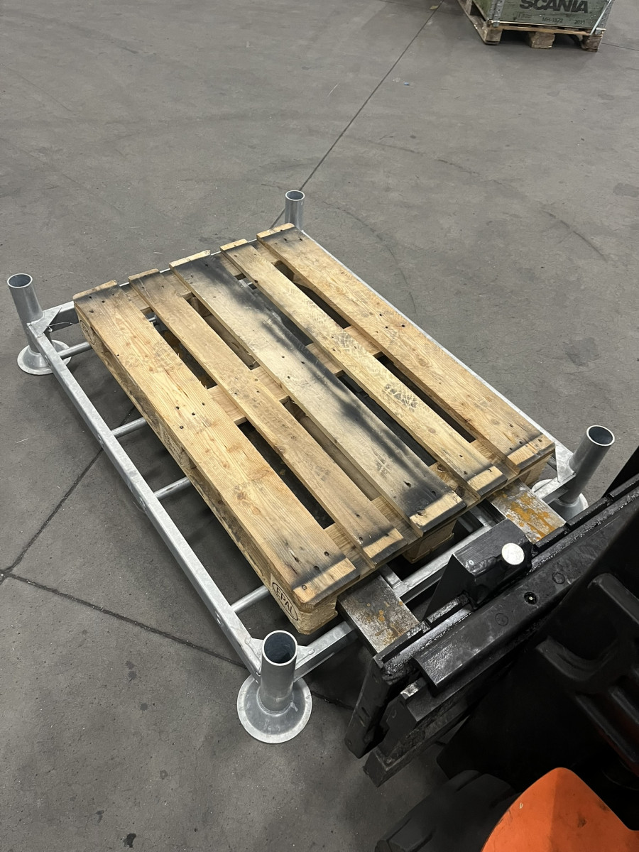 Oranje panda pallet Middel - Afbeelding 8